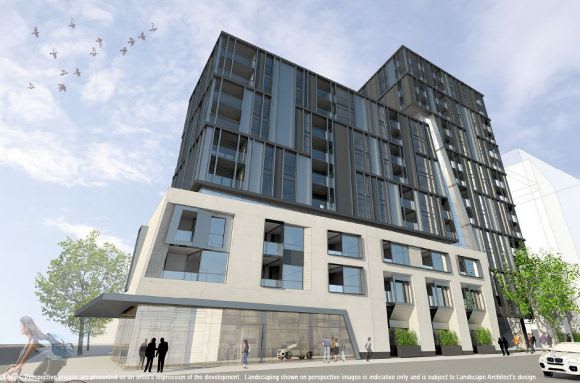 Artist's impression of 26-34 Buckley Street, Footscray. Image © Rothe Lowman New applications join the queue in Footscray