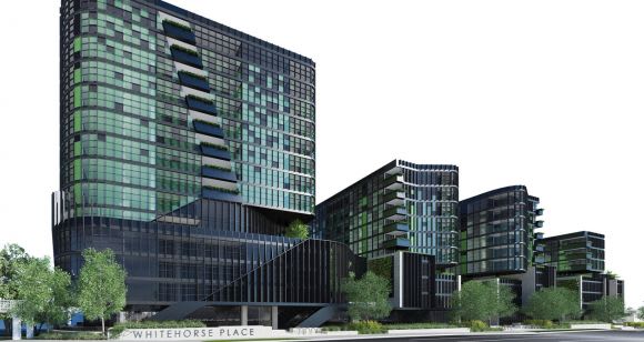 Rendered concept for 160 Whitehorse Road. Image: Taouk Architects Blackburn's 'Lexus' site edges closer to major development, but...