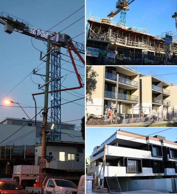 A quartet of Glen Eira apartment projects at construction Apartments spur Glen Eira's construction boom