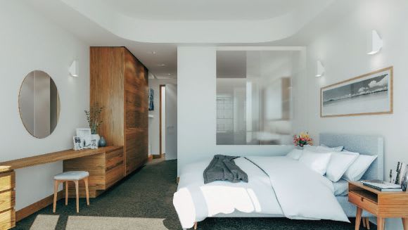 The Boatyard's nautical themed interior design. Credit: BVN Looking for something special in QLD? Here are 6 of Brisbane's unique apartments