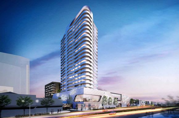 Artist's impression of Signature Tower. Image courtesy NH Architecture Apartments aplenty for The Glen's pending redevelopment
