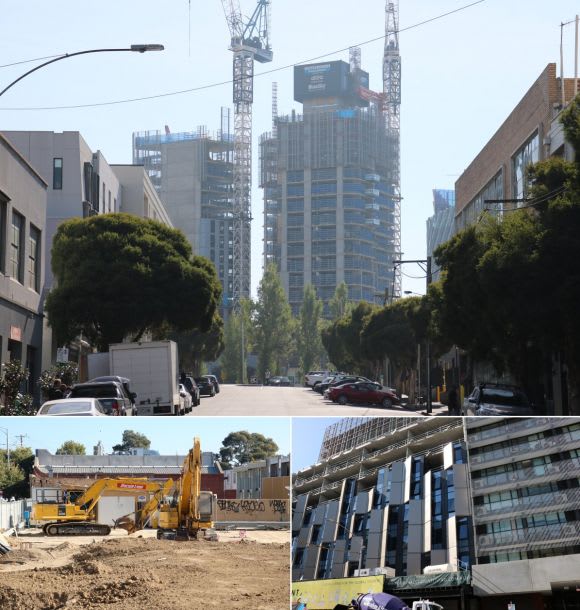 A small sample of student accommodation construction An overview of Melbourne's hyperactive student accommodation projects