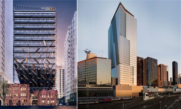 Probuild's dual new commercial CBD projects. The May CBD development wrap