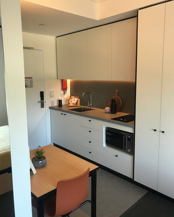 Inside Iglu Franklin Street. Image: Hacer An overview of Melbourne's hyperactive student accommodation projects