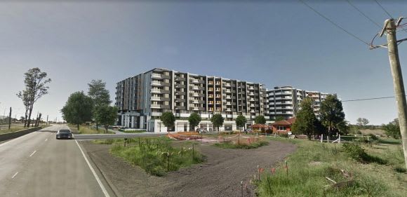 297 Bringelly Road rendered in its semi rural context. Planning image: Urban Link Leppington leaps forward as another Sydney apartment stronghold