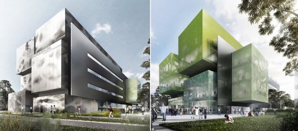 The new Monash Biomedical Learning and Teaching Building. Images: DCM Monash Clayton facilitates another grand design gesture