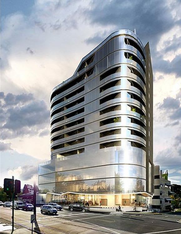 Hero perspective from Whitehorse Road. Image: Savills Mont Albert's premier development site goes to market
