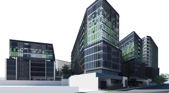 Rendered concept for 160 Whitehorse Road. Image: Taouk Architects Blackburn's 'Lexus' site edges closer to major development, but...