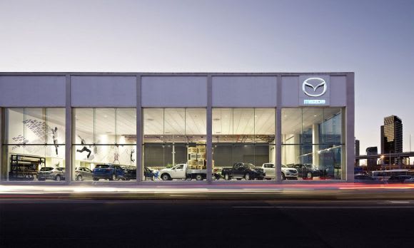Movement on the Mazda site. Image: McGlashan Everist Fishermans Bend's development scene rumbles back to life