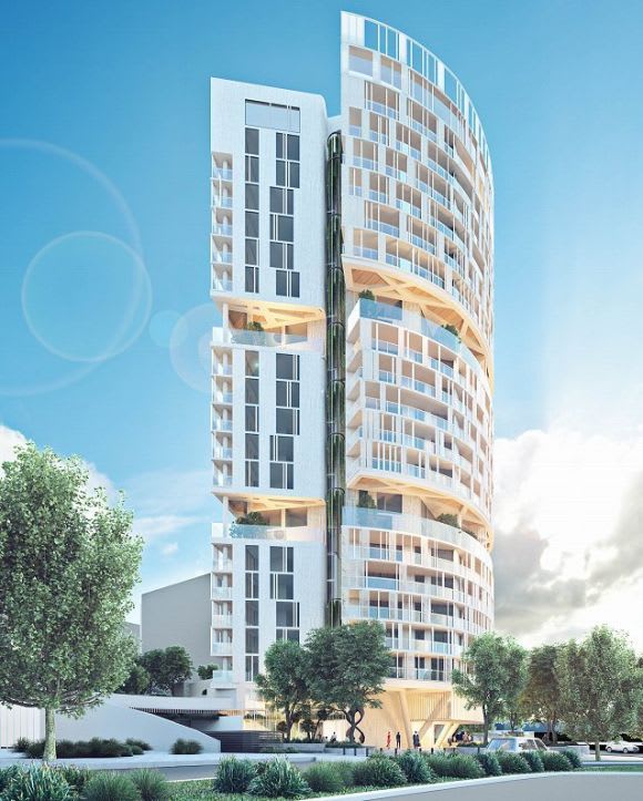 Jackson Teece's design for 2-6 Maitland Place Planning manoeuvres facilitate the way for larger towers at Baulkham Hills