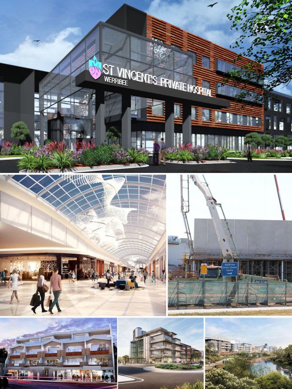 Werribee projects, both under construction and envisaged An overview of Wyndham's grand development plans