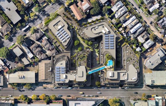 Hawthorn Park's size on show. Planning image: Rothelowman Boroondara's largest project rolls into construction