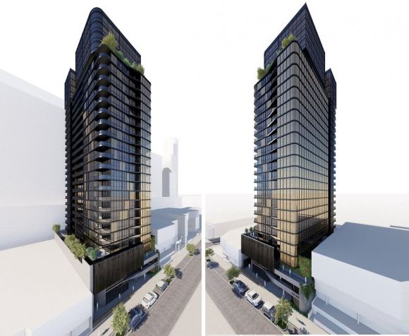 A prospect on Prospect. Image: Taouk Architects Is this Box Hill's next big tower?
