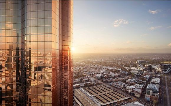 A view to Melbourne's north. Image: Raeon SP Setia closes in on Melbourne's next major tower release
