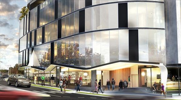 Ground level retail. Image: Savills Mont Albert's premier development site goes to market