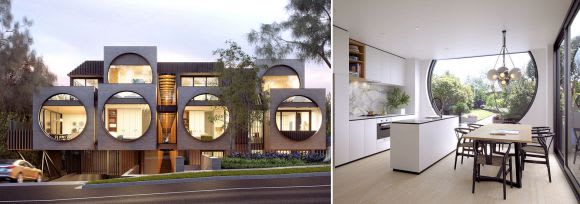 Cirqua's distinct facade. Image courtesy BKK BKK's latest far from mundane