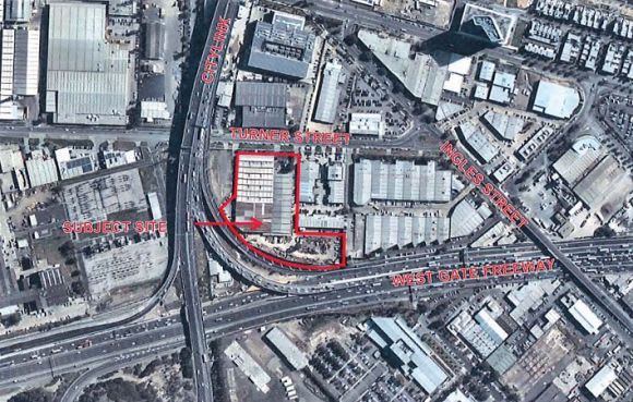 Site aerial. Image: Springbank Properties The latest Fishermans Bend developer with a spring in their step?