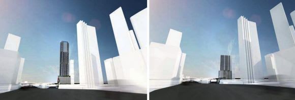 Differing Moray Street outcomes. Image: Peddle Thorp Architects C270 on show: the case studies of 42 Moray Street and 130 Little Collins Street
