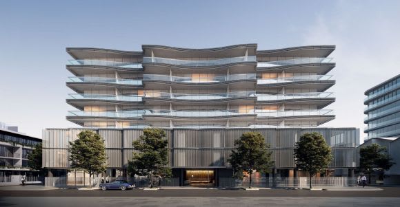 Lot 8 is currently at planning. Planning image: Elenberg Fraser Williamstown's Waterline Place moves into full development mode