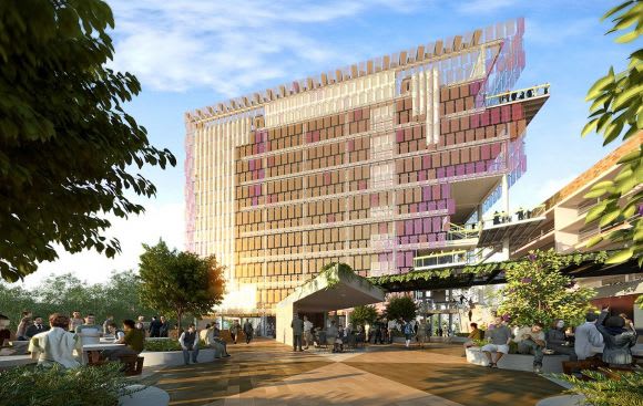 University of Queensland's newest addition. Image: Lyons Lyons expand their design legacy as Brisbane's Liveris Academy draws closer to reality