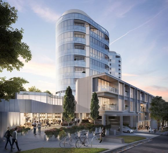 Arden Gardens will soon become reality. Image: Buchan Group Arden Precinct receives a construction boost