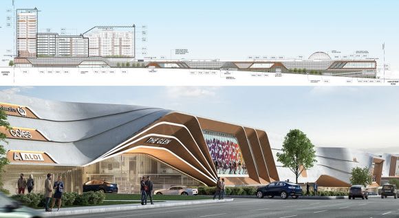 The Glen's new perspective. Planning images: NH Architecture The Glen redevelopment grows further with more apartments approved