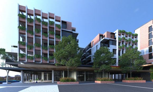 East Brunswick Village is nearing reality. Image: Merbo The next wave of major builds line up