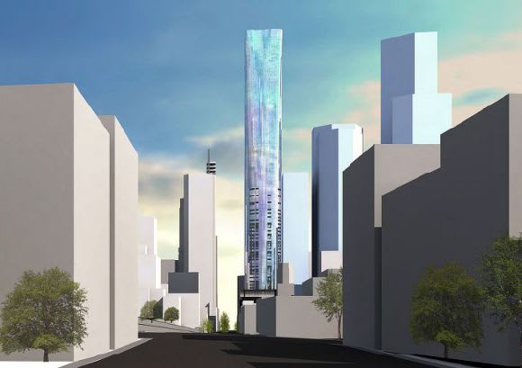 603 apartments are expected for 295-309 King Street. Image courtesy Plus Architecture CoM's Development Activity Monitor shows a thriving city