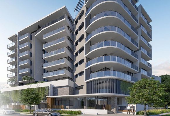 Stanhill Drive is in line for another apartment project. Image: BDA Architecture Chevron One heralds the beginning of Chevron Island's transformation