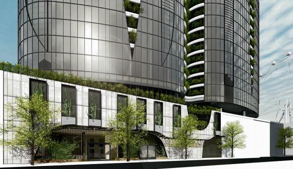 DKO Architecture's revised design for Waterfront Way Key Docklands and St Kilda Road projects set for CoM's blessing