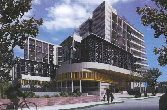 619 St Kilda Road, Melbourne. Image © Smith + Tracey Vertical aged care in action