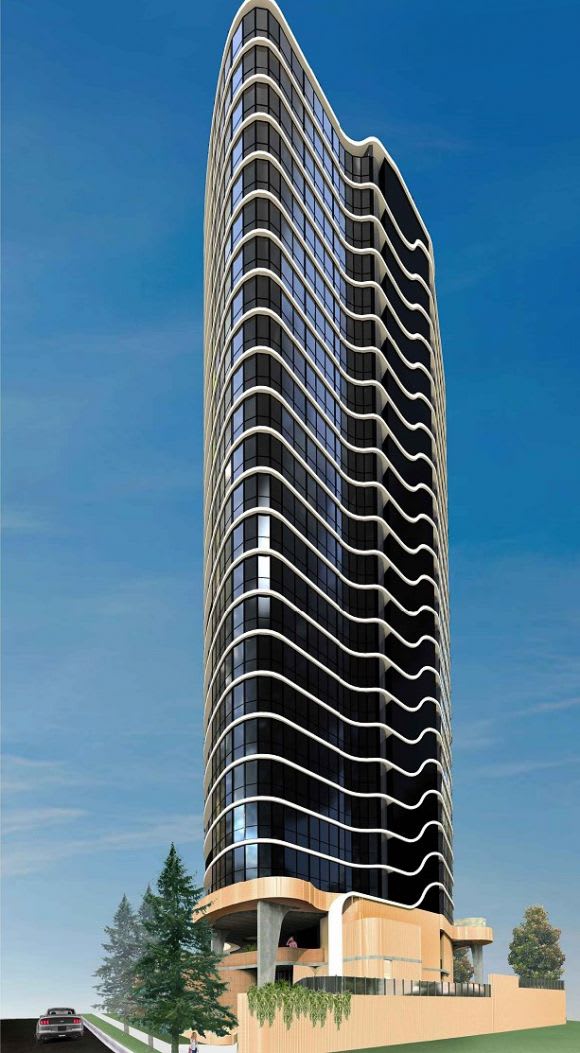 Broadbeach's latest addition by HHH Architects Dual purpose on Broadbeach; Gold Coast's latest tower unveiled