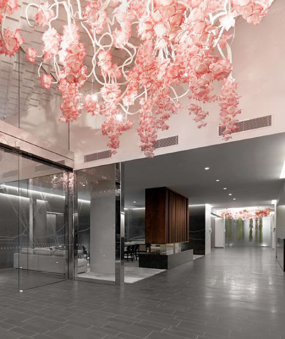 Lobby render taken from the planning application. Image © Elenberg Fraser Aspial seek to deliver another marquee Melbourne tower