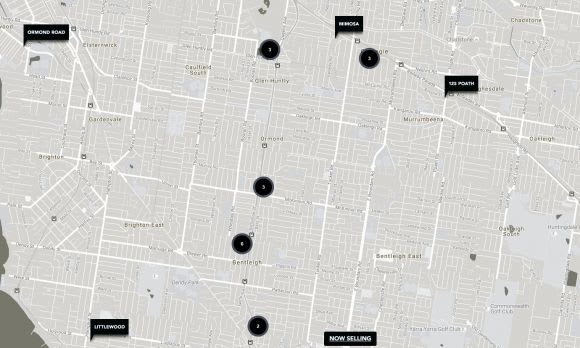 Bentleigh is the epicentre of Steller's project map The dominant developer across the Urban Melbourne Project Database is...