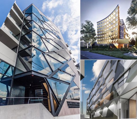 Recent John Demos Architects projects. Image: Edge Architectural Ivanhoe's latest apartment proposal provides a grand public gesture