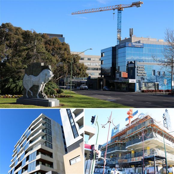999 Whitehorse, Sky One Box Hill and Chloe Irving Avenue Box Hill's apartment market keeps bubbling along