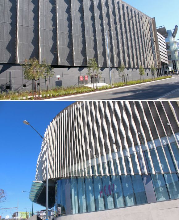 Eastland, where even the car park holds a level of design intrigue Recent completions bolster suburban Melbourne's design dymanic