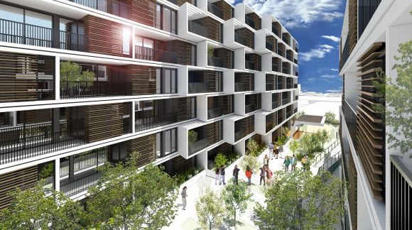 Amenities space within the Warrigal Road development. Planning image: Rothelowman A green thumb's loss the developer's gain