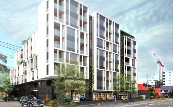 551-559 Gardeners Road is before Bayside Council. Planning image: DKO Architecture DKO Architecture designs for Meriton in Mascot