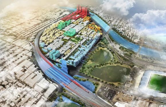 Envisaging a new Cremorne. Image: Cremorne2025 Cremorne 2025: proposition to reality?