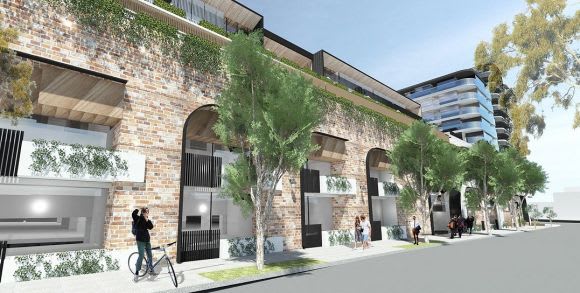 Ormond Station's low-rise component. Image: ClarkeHopkinsClarke Jewell Station apartments begin construction, Ormond Station tower lowered in height