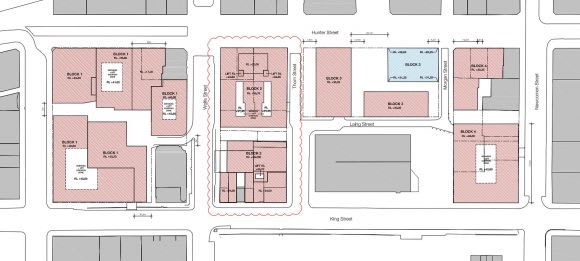 SJB's staged concept proposal for the development Iris Land pushes on with Stage Two of East End Newcastle