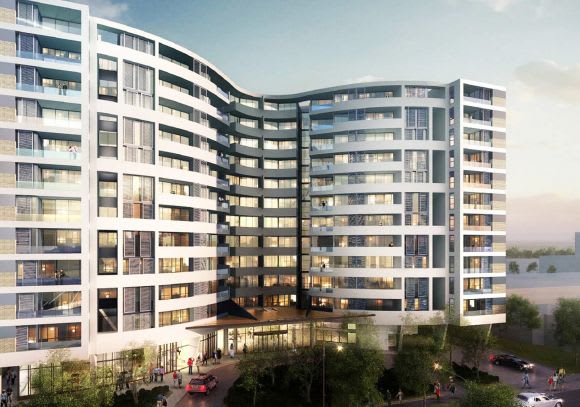 King Apartments. Image: Savelle Savelle supersize their Mascot mixed-use development