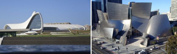 Exemplars: Heydar Aliyev Center & Walt Disney Concert Hall St Kilda Triangle is becoming... a park?