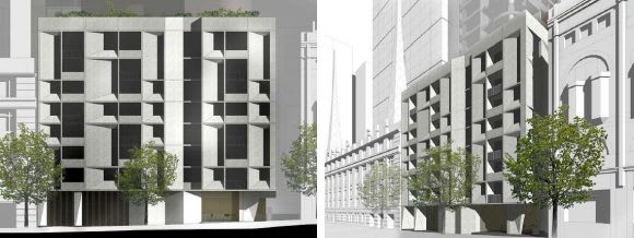 Intended Flinders Street frontage. Image courtesy SJB Architects DEXUS seeking a Nexus: 32-44 Flinders Street planning application