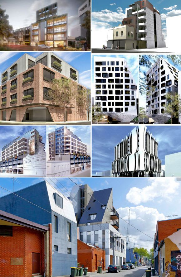 The next wave lining up Collingwood Hot or what? The Collingwood apartment juggernaut rolls on