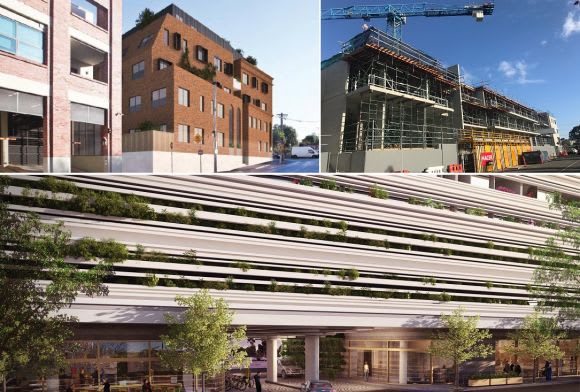 Macaulay Road with fellow Kensington projects. Construction image: Hacer Naser Group goes for the Sky in Kensington
