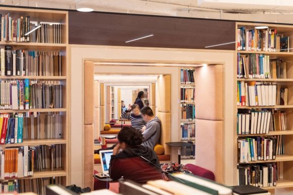 Facility in use. Image: Trevor Mein Profiling Woods Bagot's role in Western Sydney University's new Liverpool campus