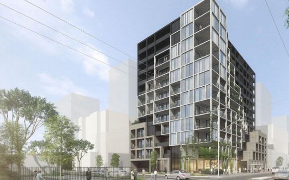 70-82 high Street depicted during its planning run. Image: DKO Architecture Kincaid Projects heads Due North once again