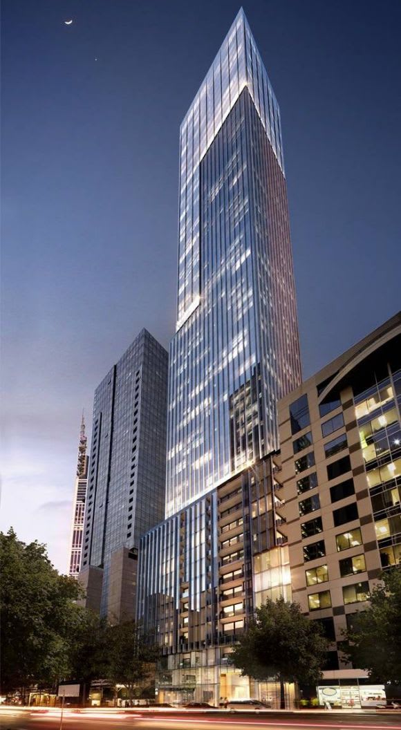 303 La Trobe Street. Image: iaumeca.com News on three further skyscrapers rounds out an eventful week